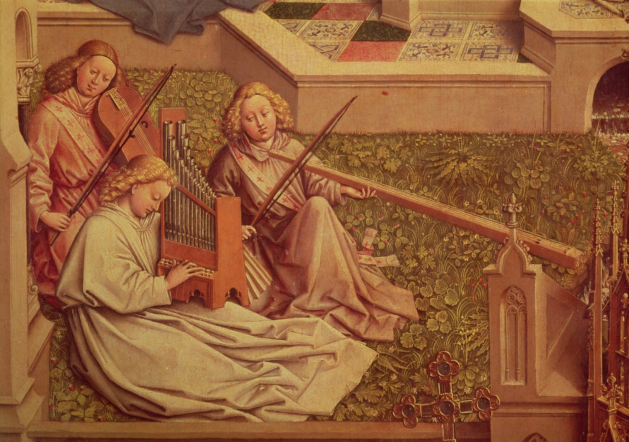 The Fountain of Grace (detail) by Jan van Eyck