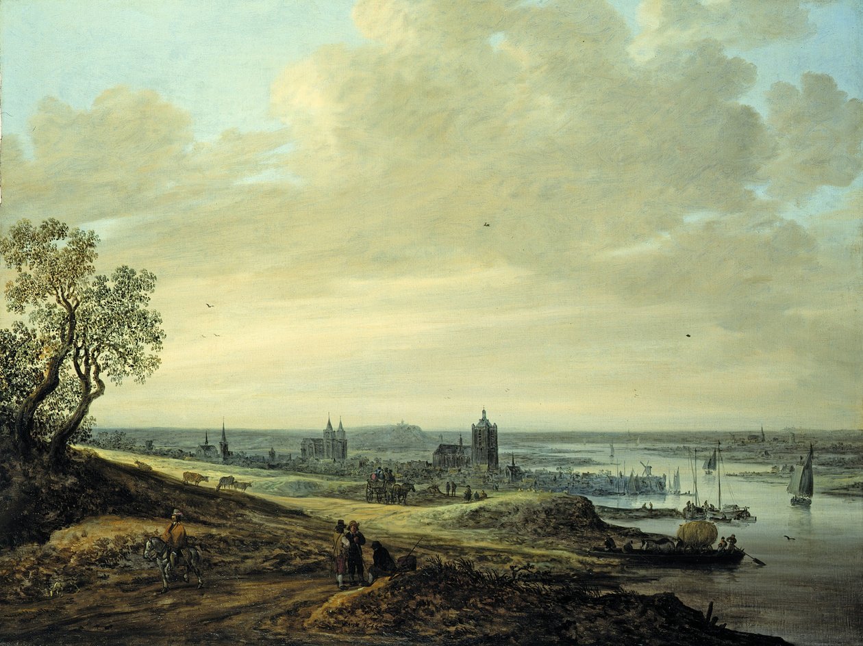 Panoramic Landscape with a View of Arnhem by Jan Josephsz van Goyen