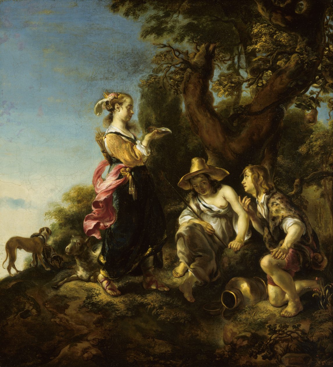 Granida and Daifalo by Jan van Noordt