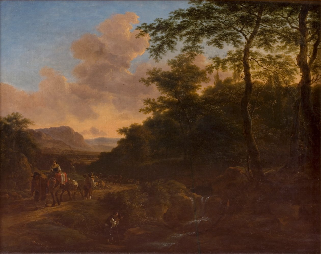 Landscape by Jan Dirksz Both