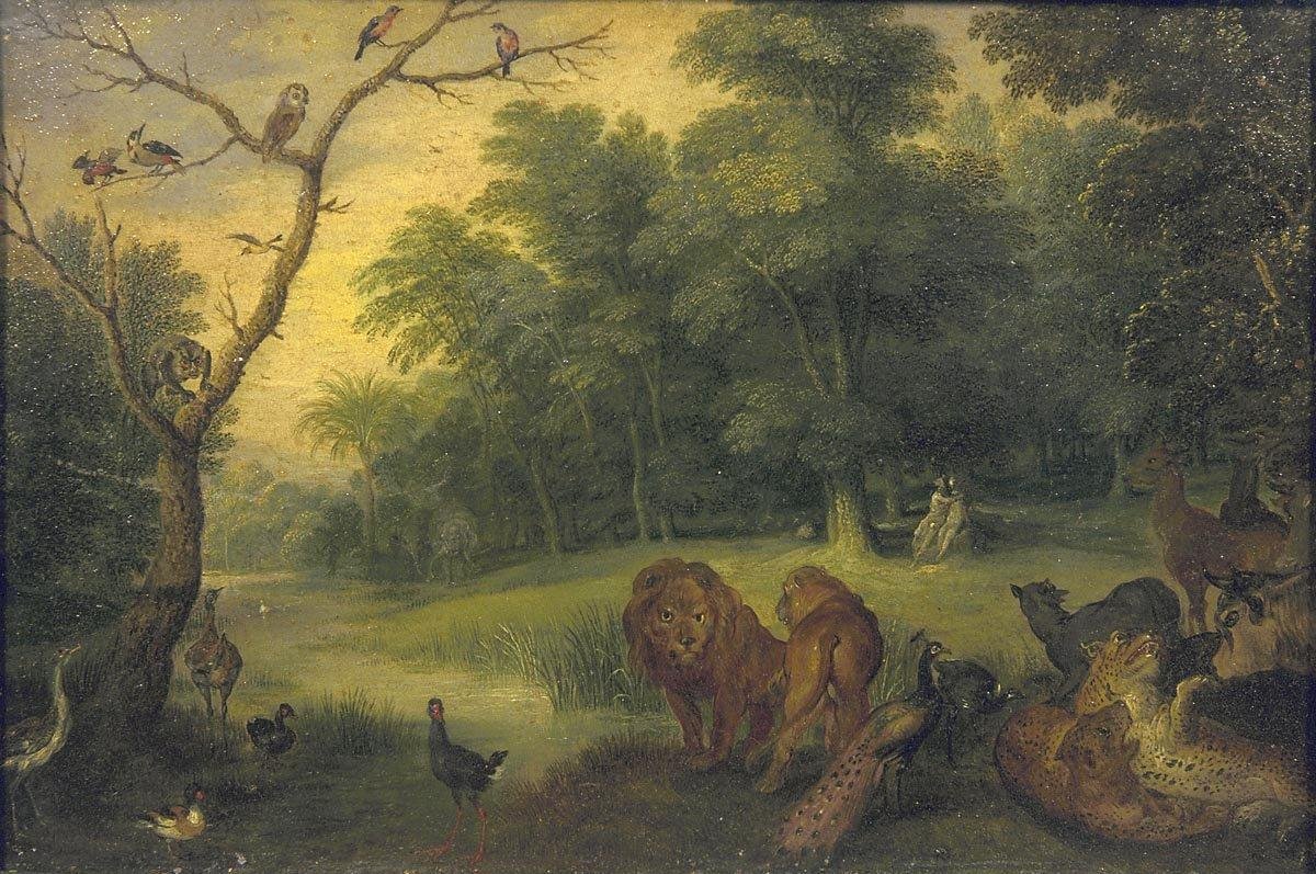 The Paradise with the Fall of Adam and Eve by Jan the Elder Brueghel