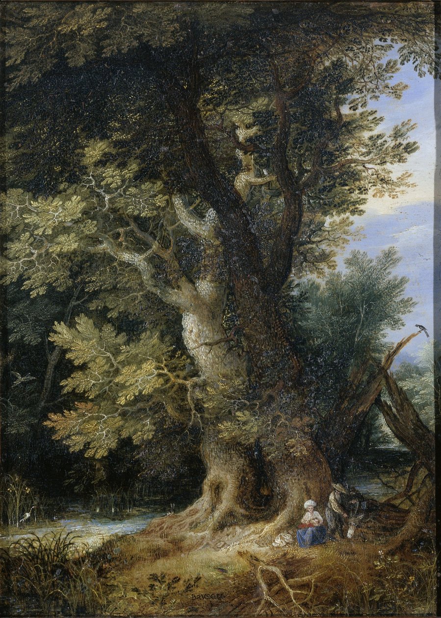 Rest on the Flight into Egypt by Jan the Elder Brueghel