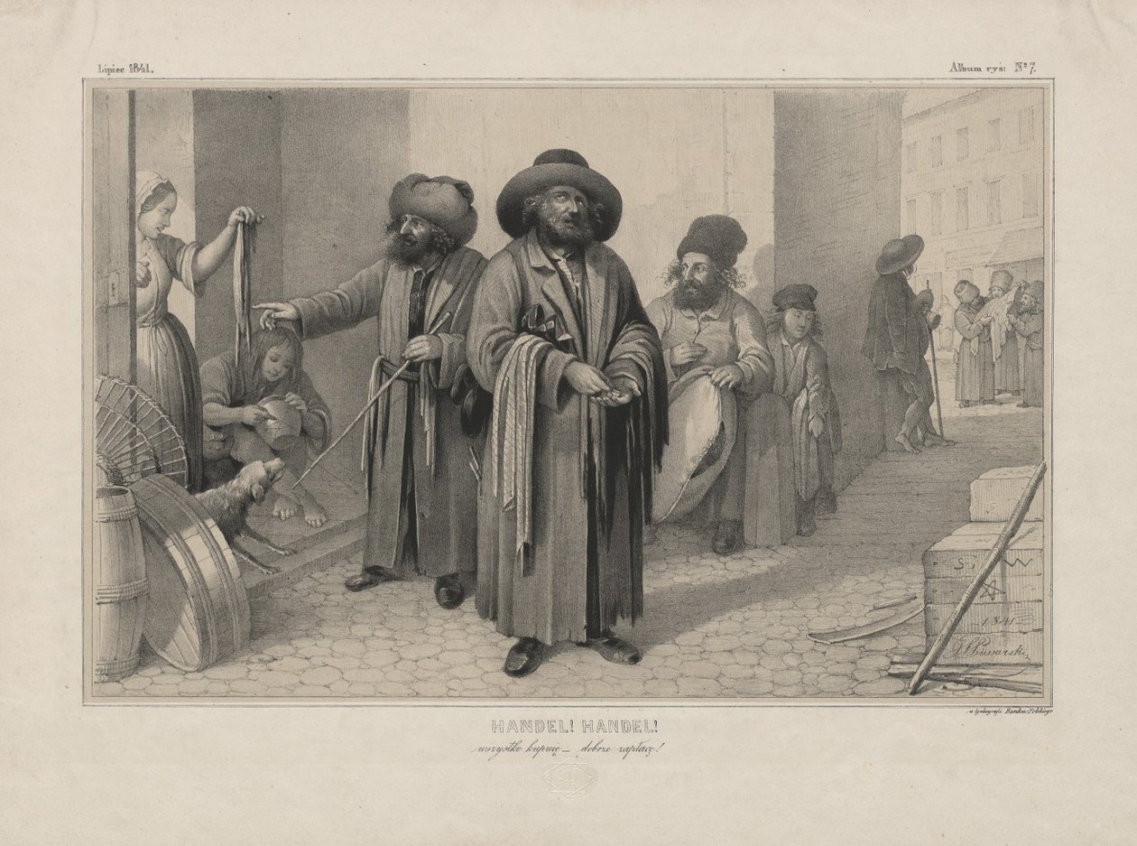 Warsaw Zincographic and Drawing Album by Jan Feliks Piwarski