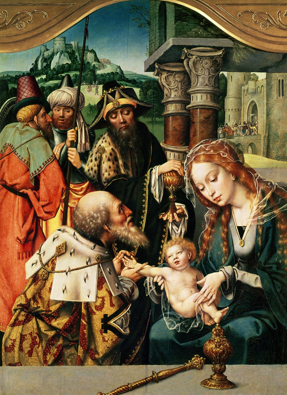The Adoration of the Magi by Jan Gossaert