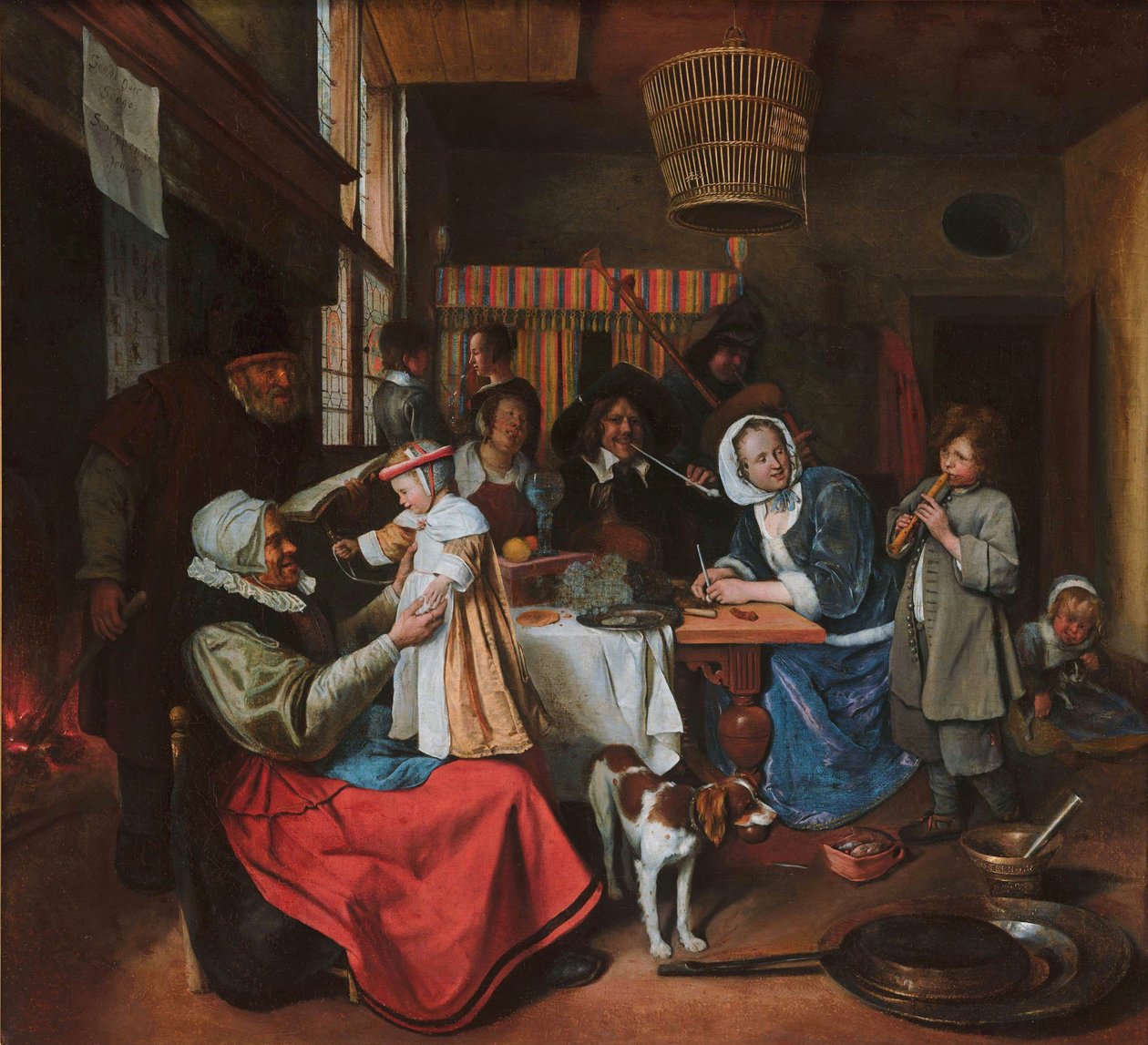 As the Old Sing, So Twitter the Young by Jan Havickszoon Steen