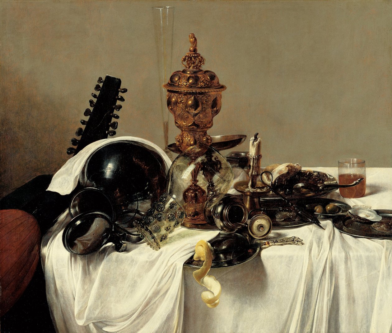 Banquet Piece by Jan Jansz. den Uyl