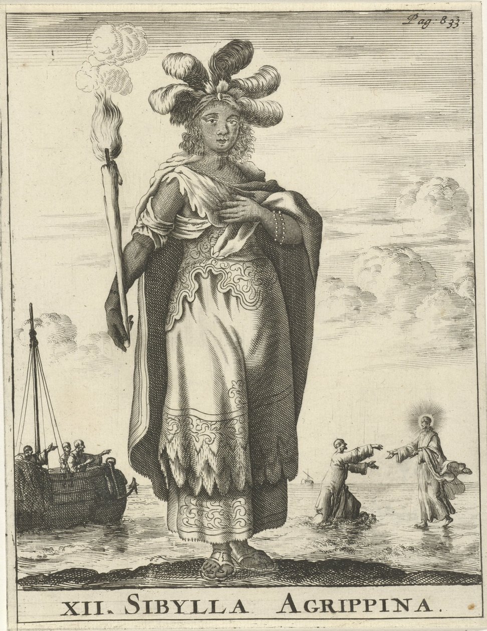 Sybil Agrippina by Jan Luyken