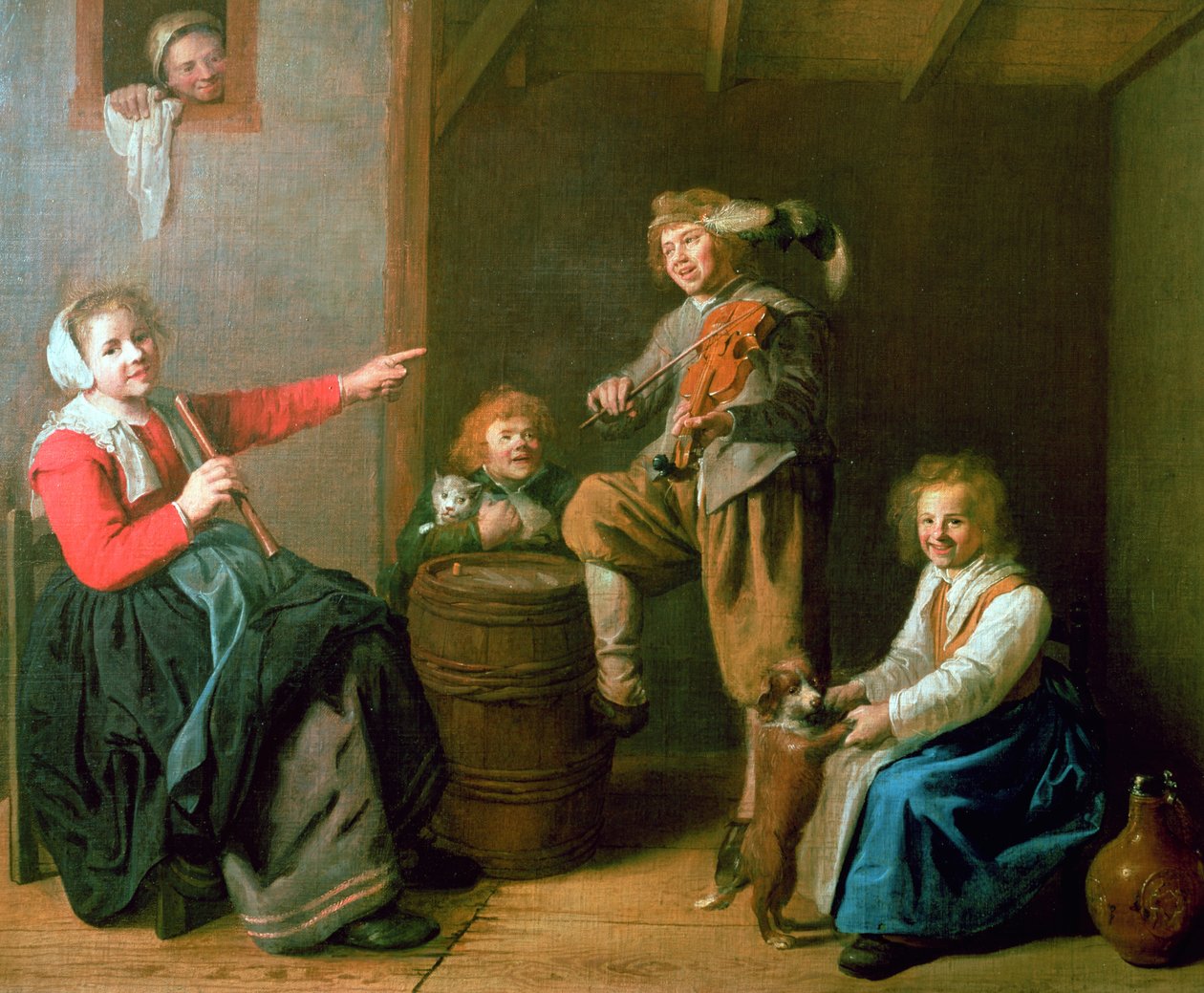The Musical Party by Jan Miense Molenaer