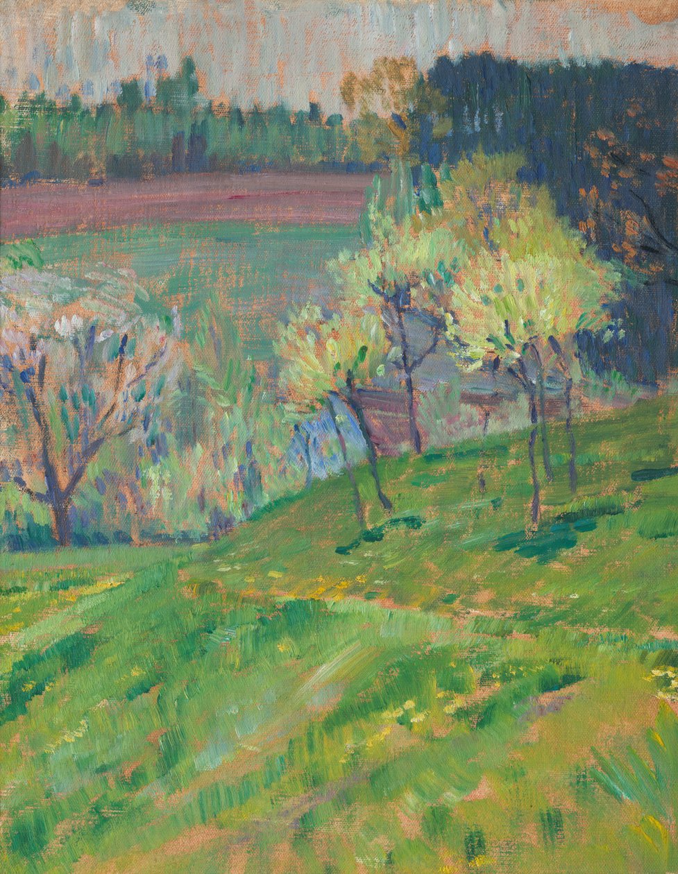 Blooming Orchard by Jan Preisler