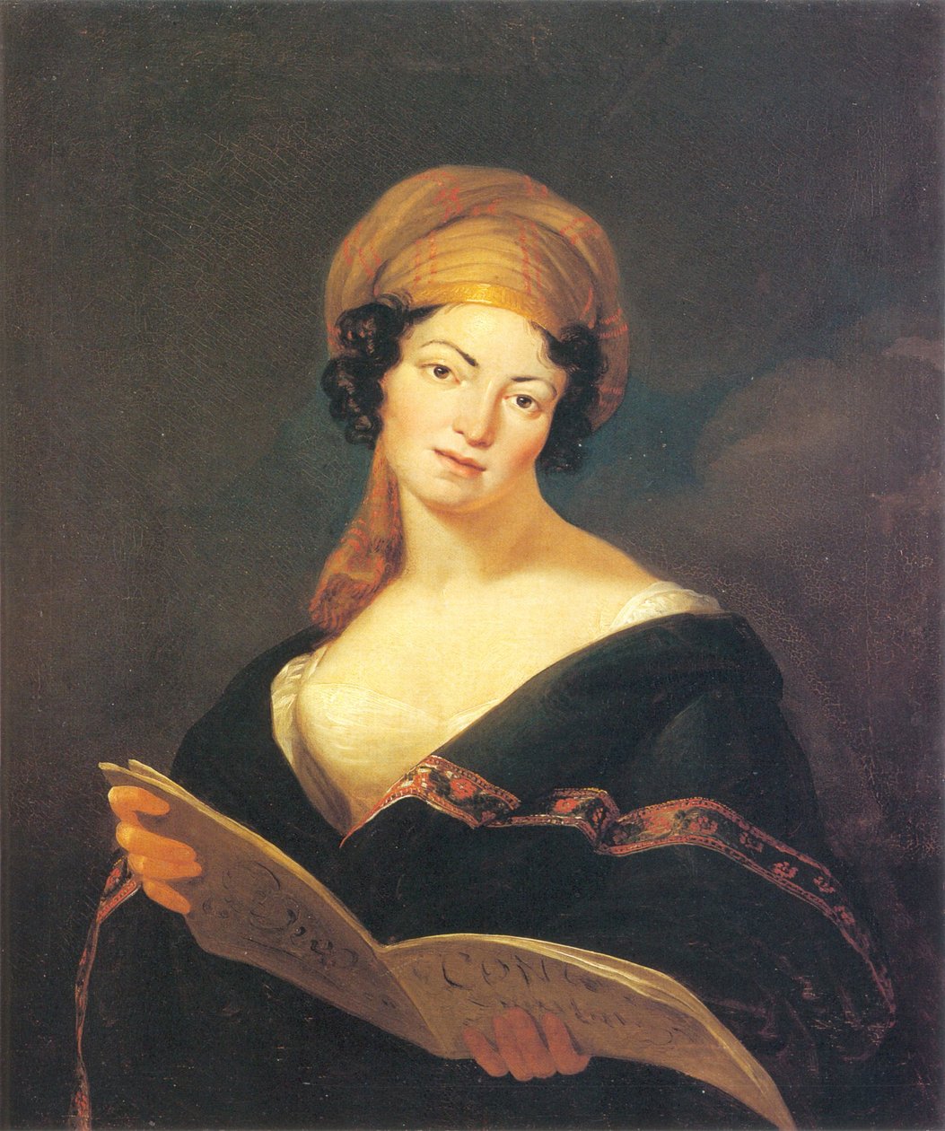 Portrait of Krystyna z Gerhardow Frankowa by Jan Rustem