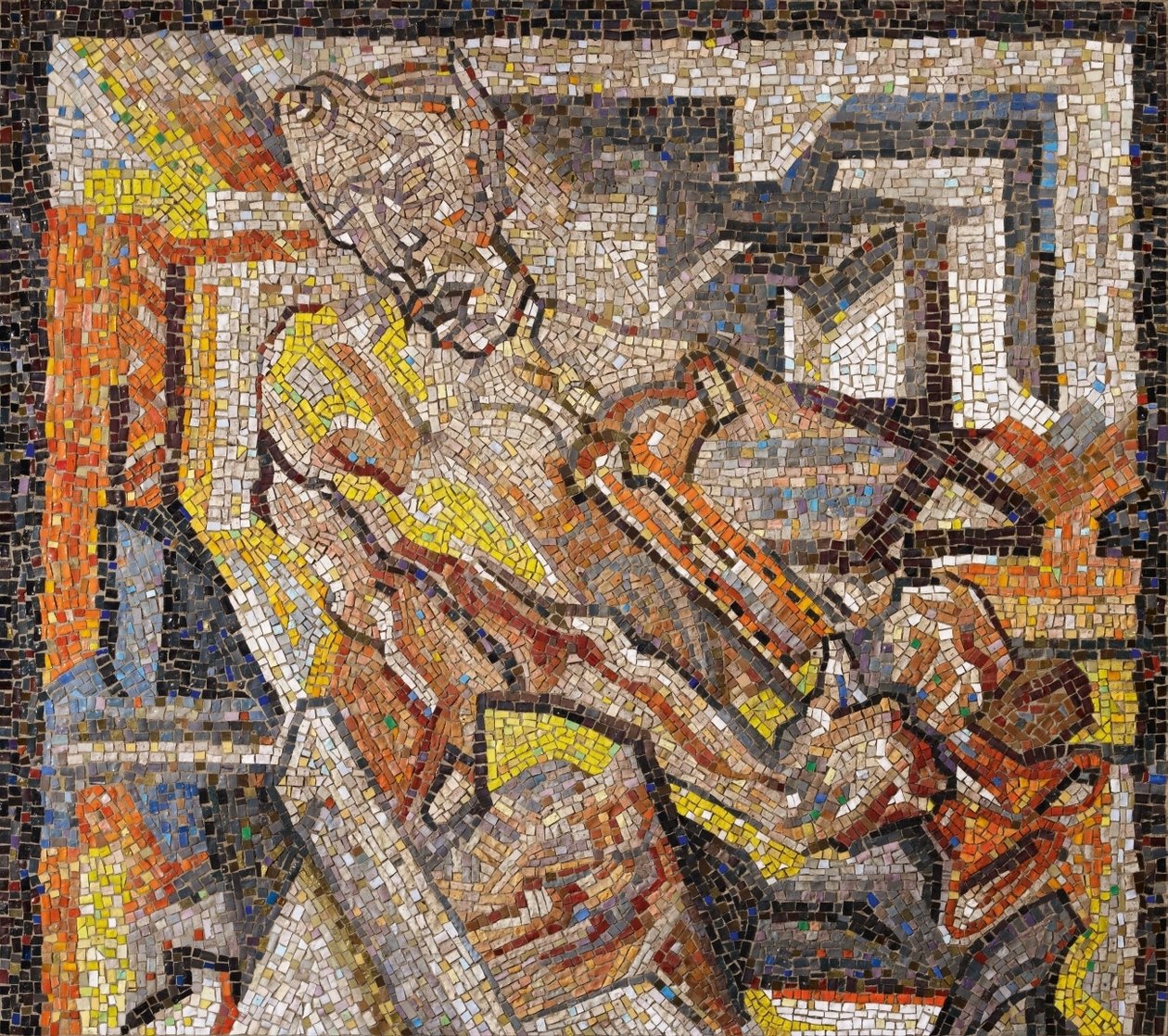 Mosaic Image of Sacred and Secular Music by Johan Thorn Prikker