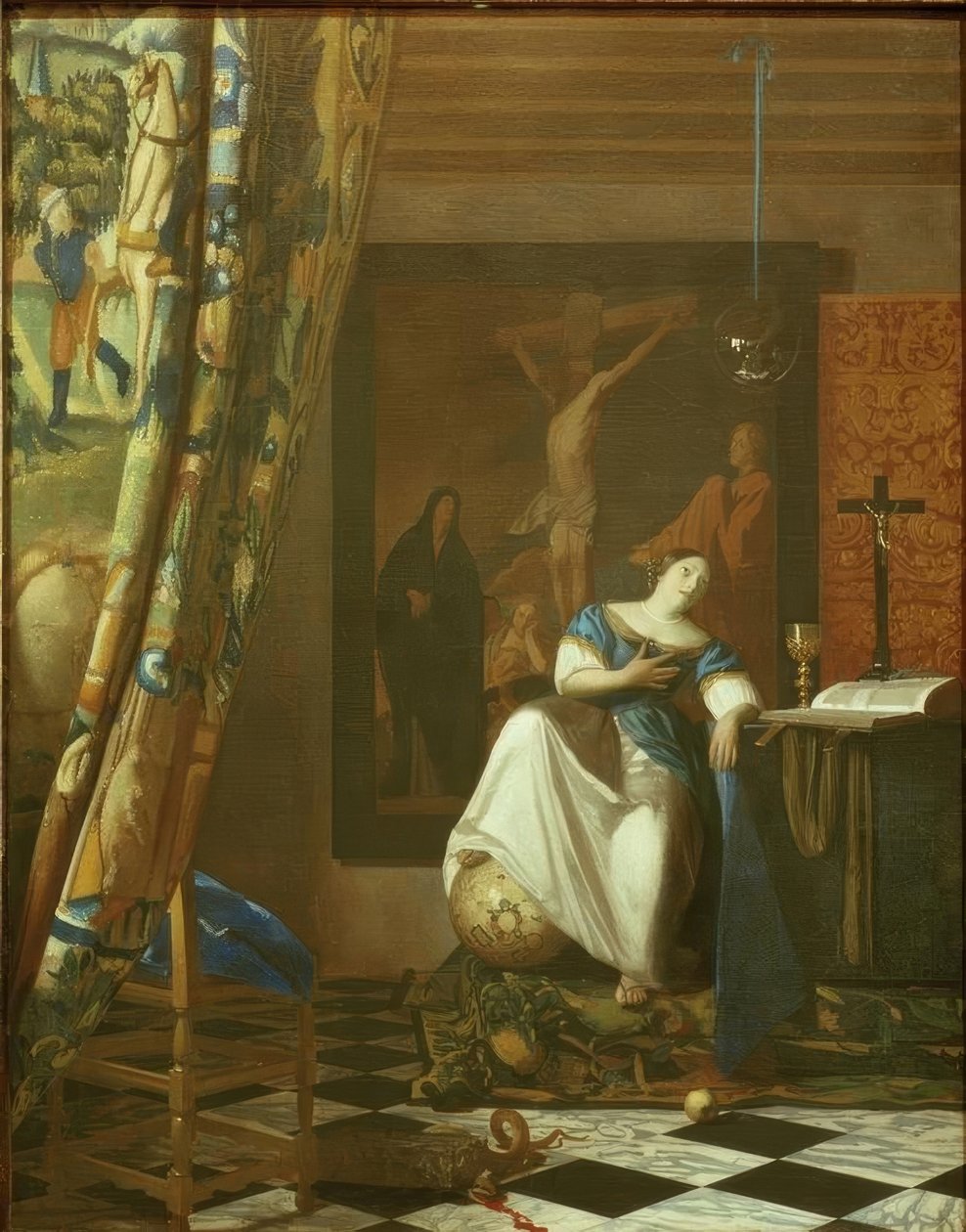 Allegory of Faith by Jan Vermeer van Delft