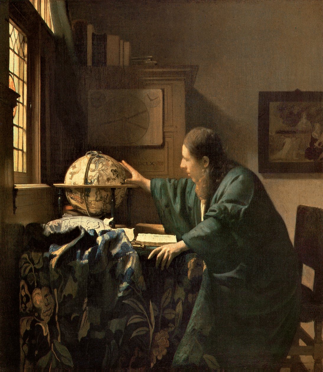 The Astronomer by Jan Vermeer van Delft