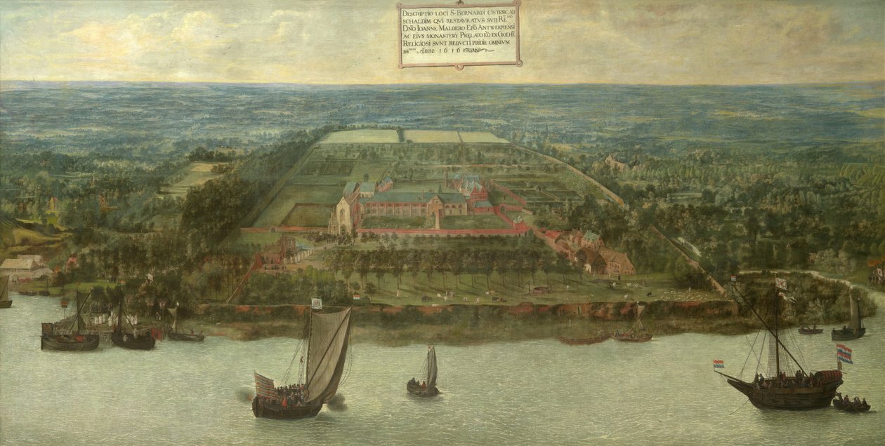 The St. Bernard Abbey in Hemiksem by Jan Wildens