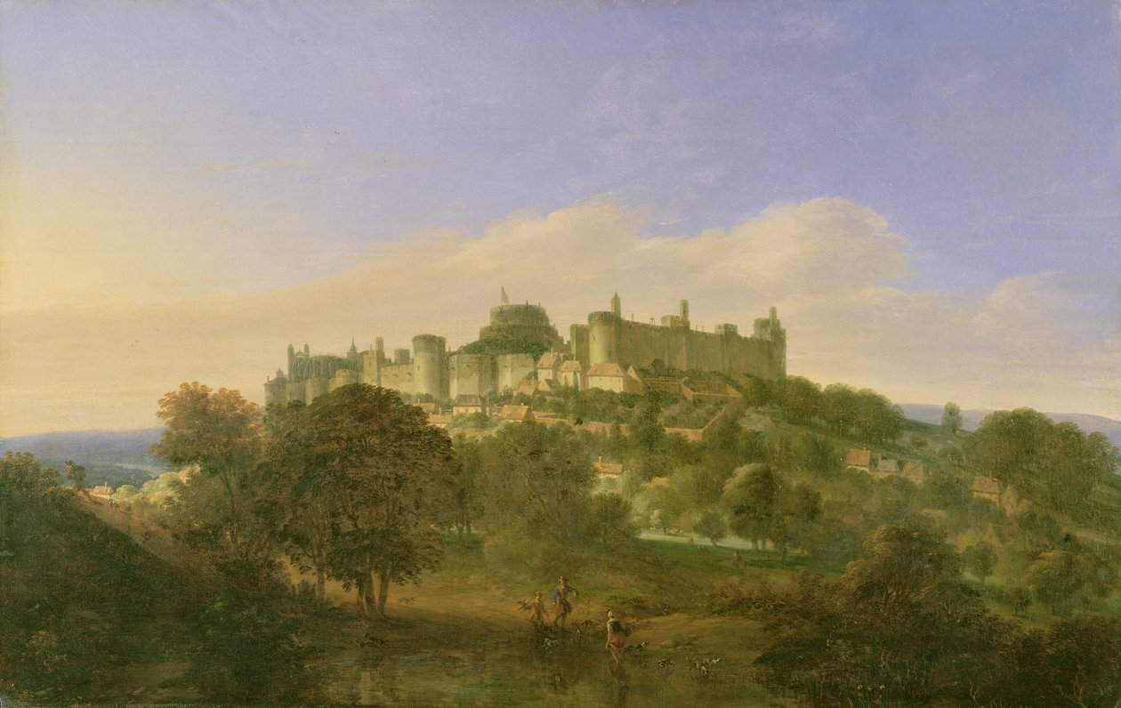Windsor Castle from the South by Jan the Elder Griffier