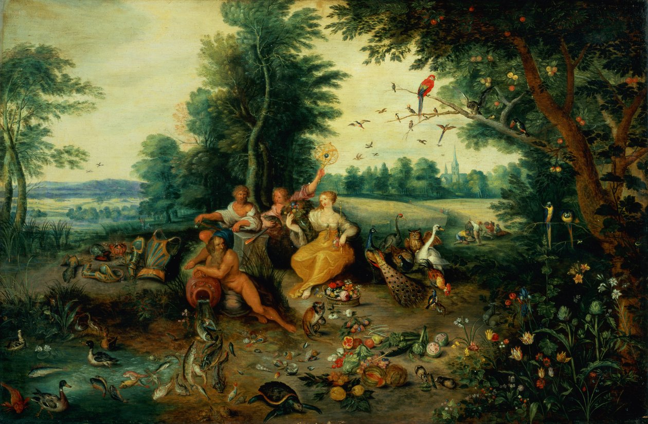 The Four Elements by Jan Brueghel the Younger