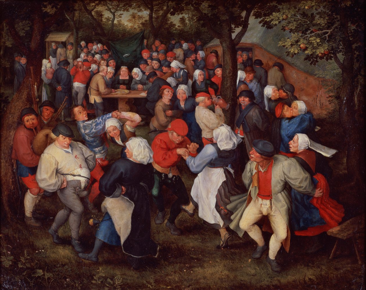 Village Dance by Jan Brueghel the Younger