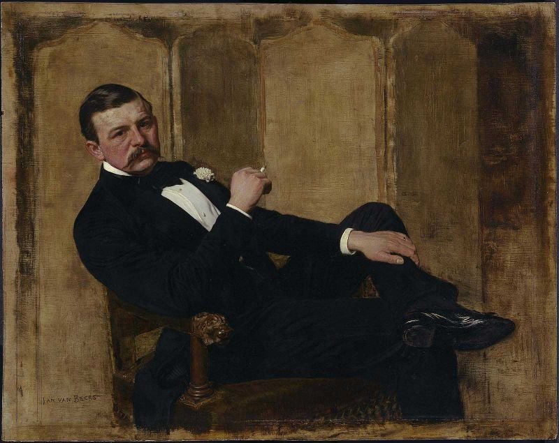 Portrait of a Man by Jan van Beers