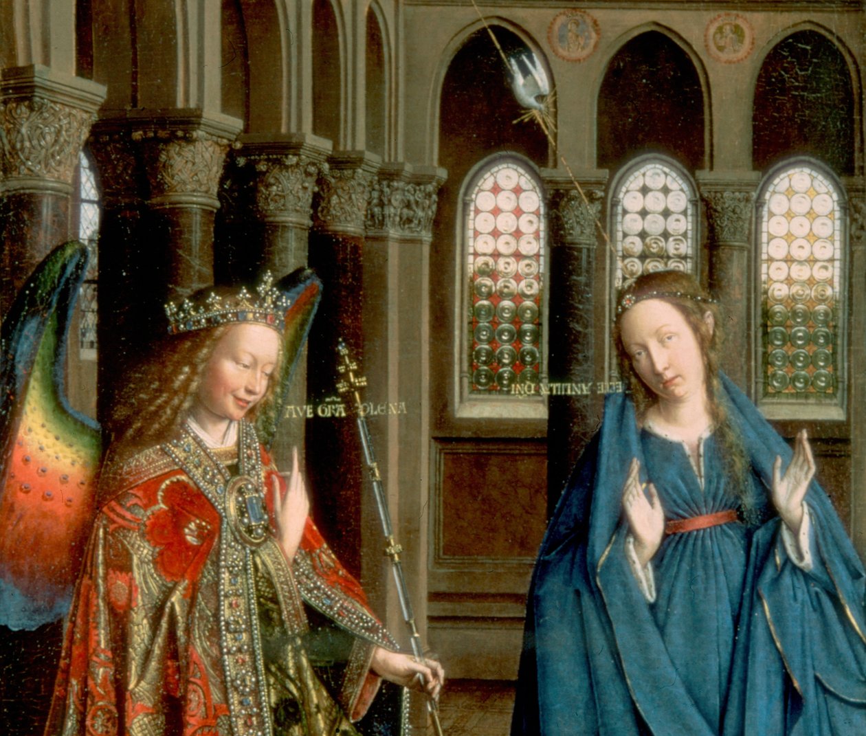 Annunciation from Jan van Eyck, Washington DC by Jan van Eyck