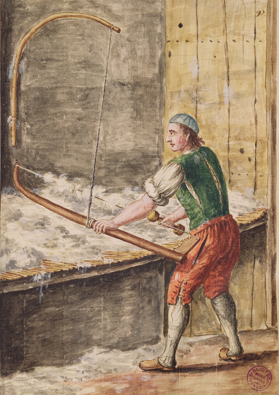 Spinning Cotton by Jan van Grevenbroeck