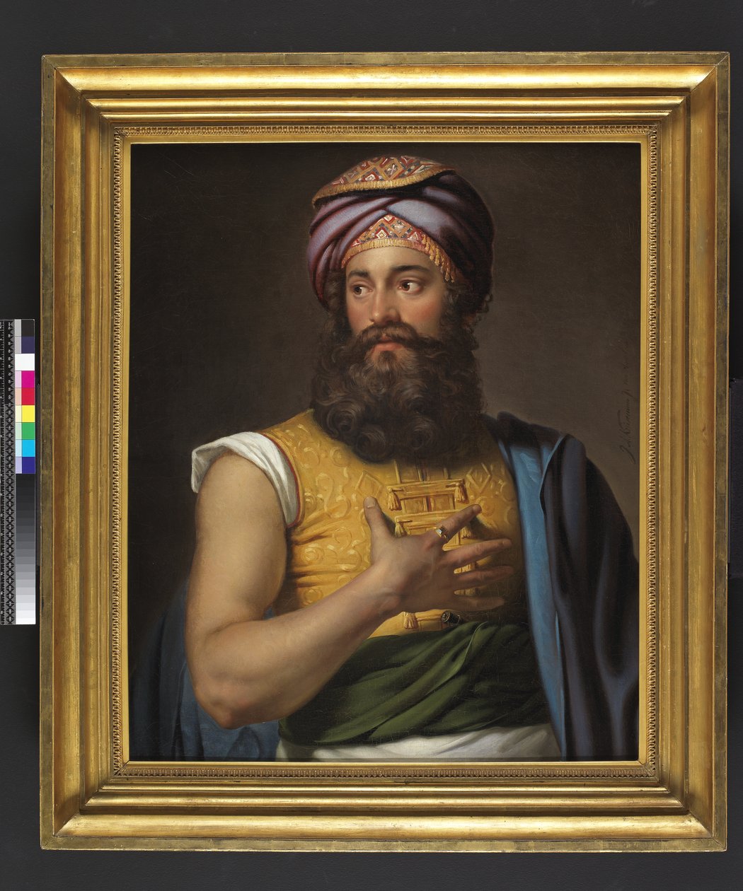 The Great Belzoni by Jan Adam Janszoon Kruseman