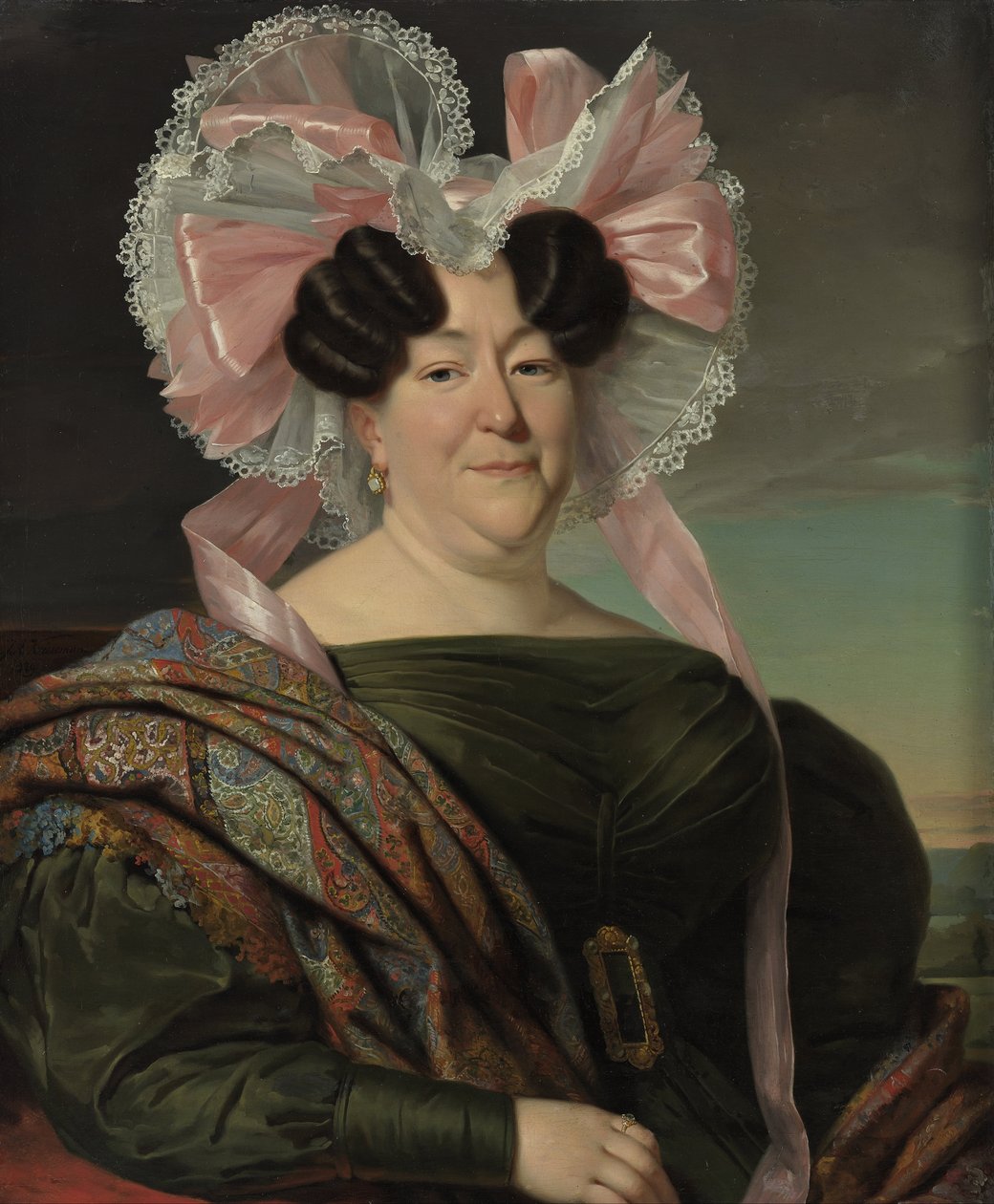 Portrait of an Unknown Woman by Jan Adam Kruseman
