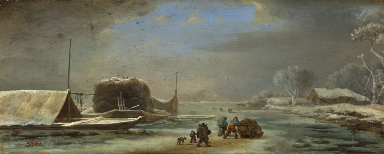 Winter Scene by Jan Asselyn