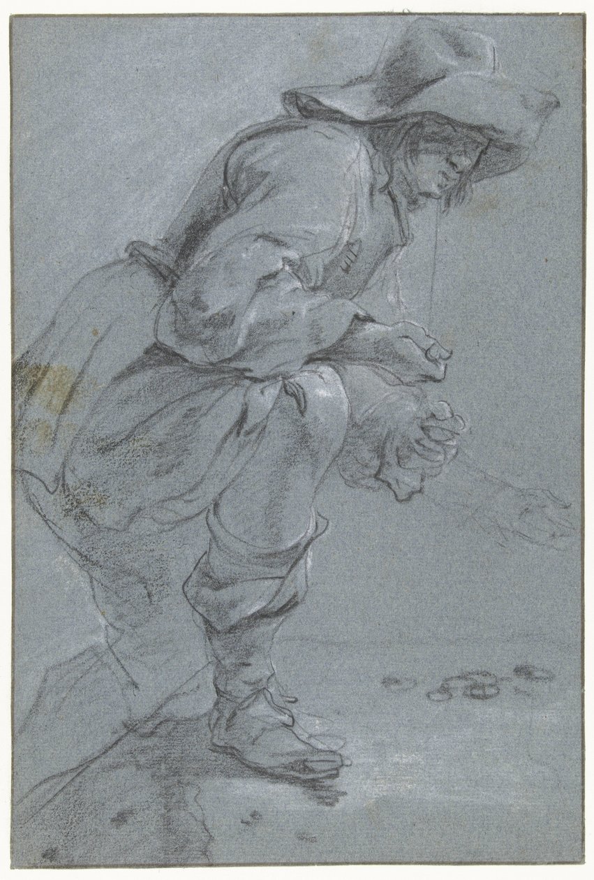 A Man Playing 