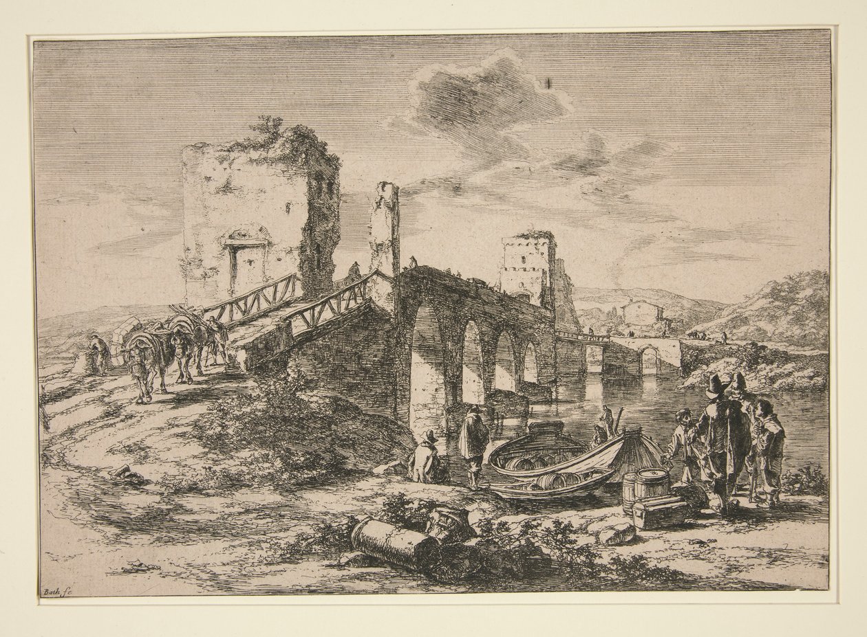 Ponte Molle by Jan Both
