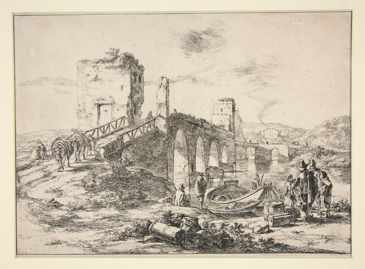 Ponte Molle by Jan Both
