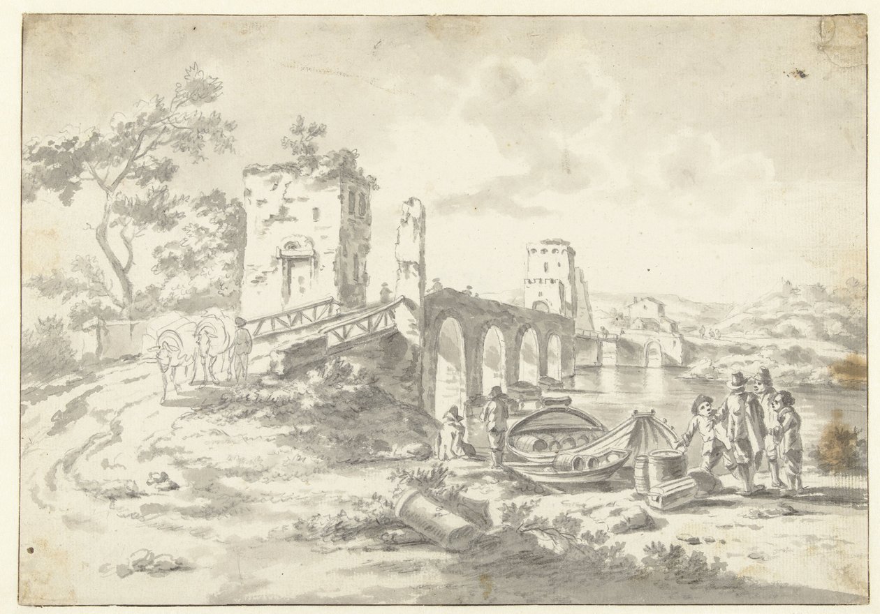 Ponte Molle by Jan Both