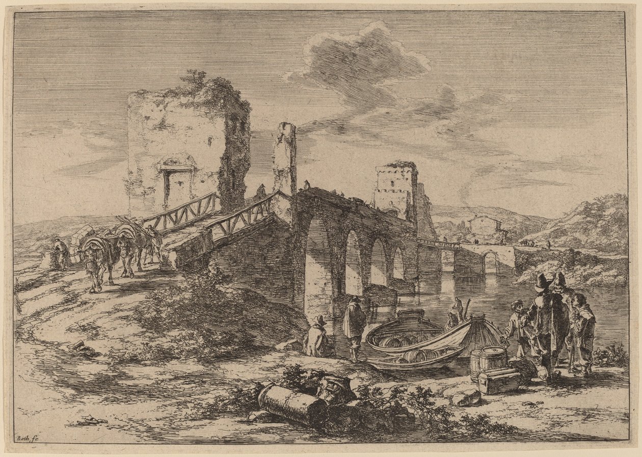 The Ponte Molle by Jan Both