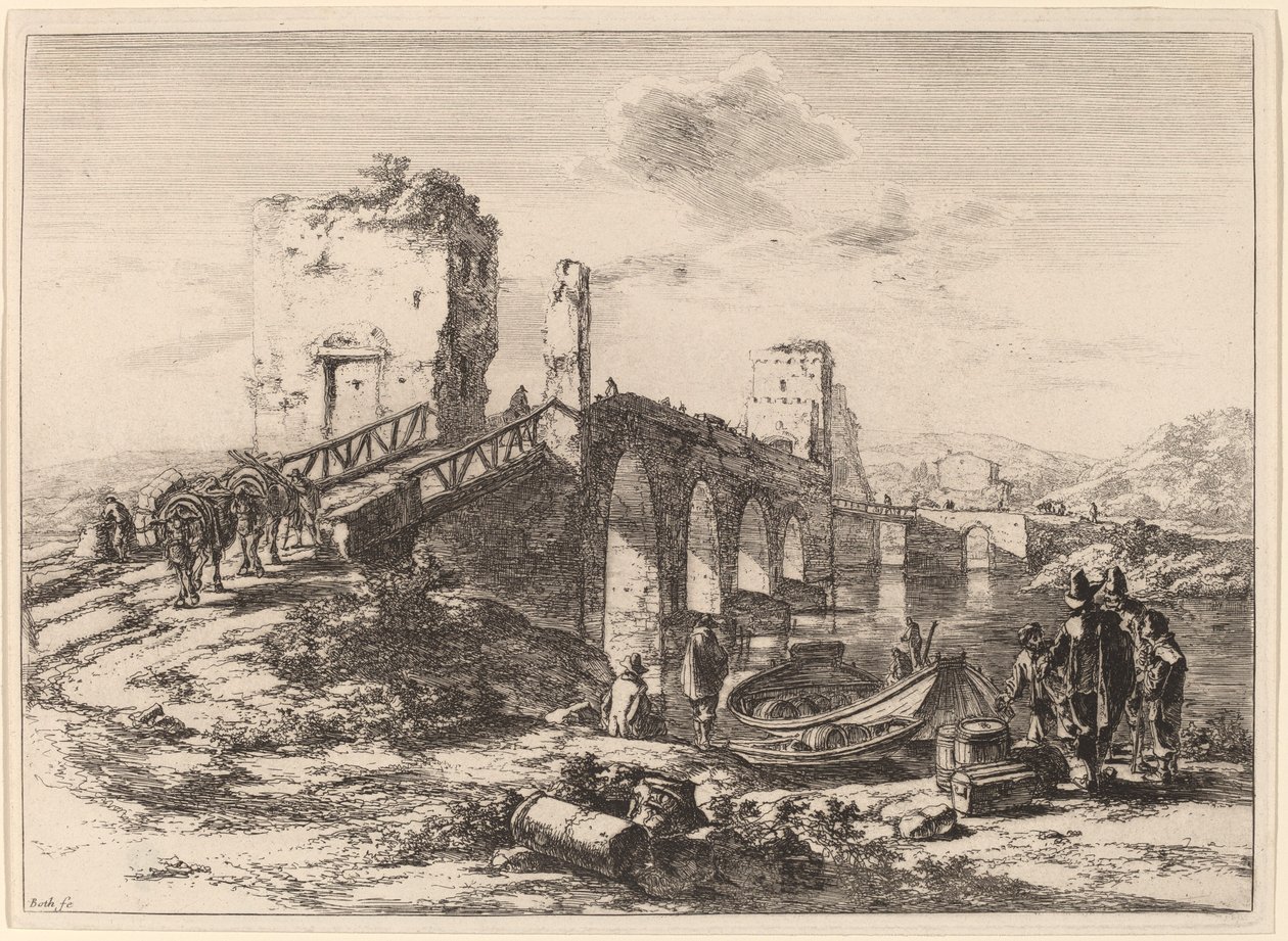 The Ponte Molle by Jan Both