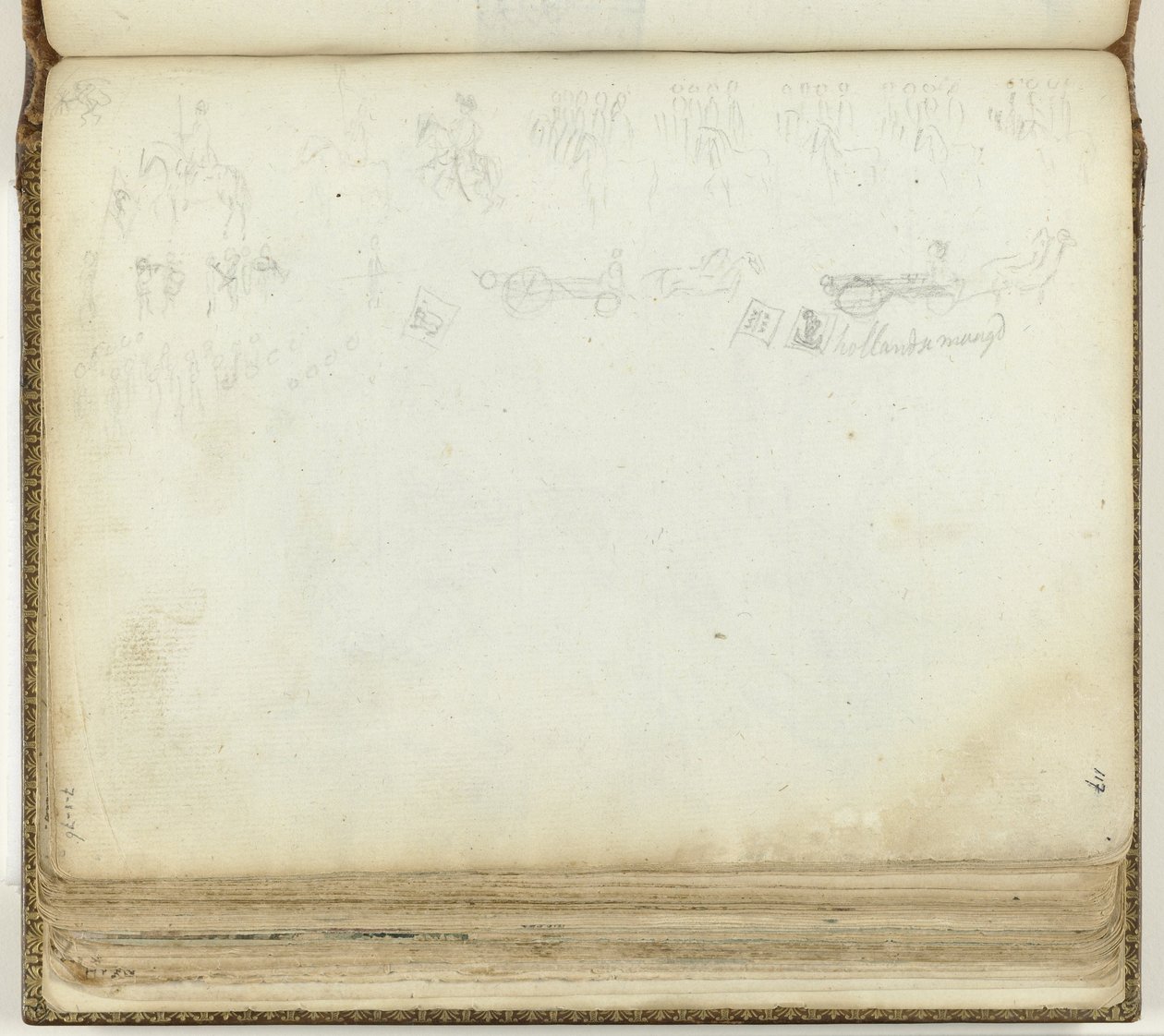 Parade with Wagons and Riders by Jan Brandes