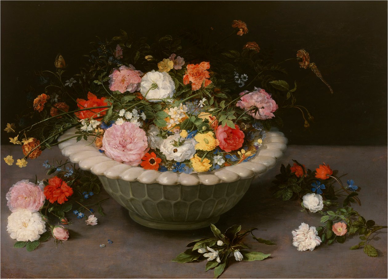 Flower Vase by Jan Brueghel the Elder