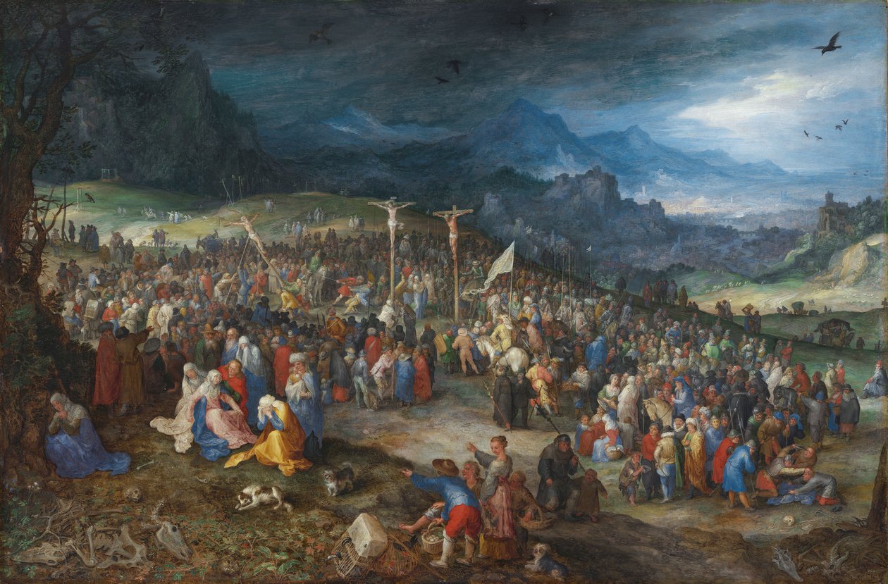 Calvary by Jan Brueghel the Elder
