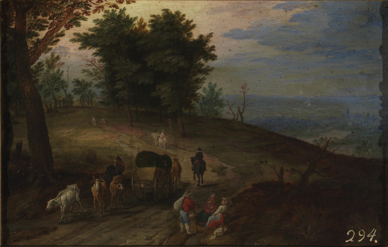 Mountain Road by Jan Brueghel the Elder