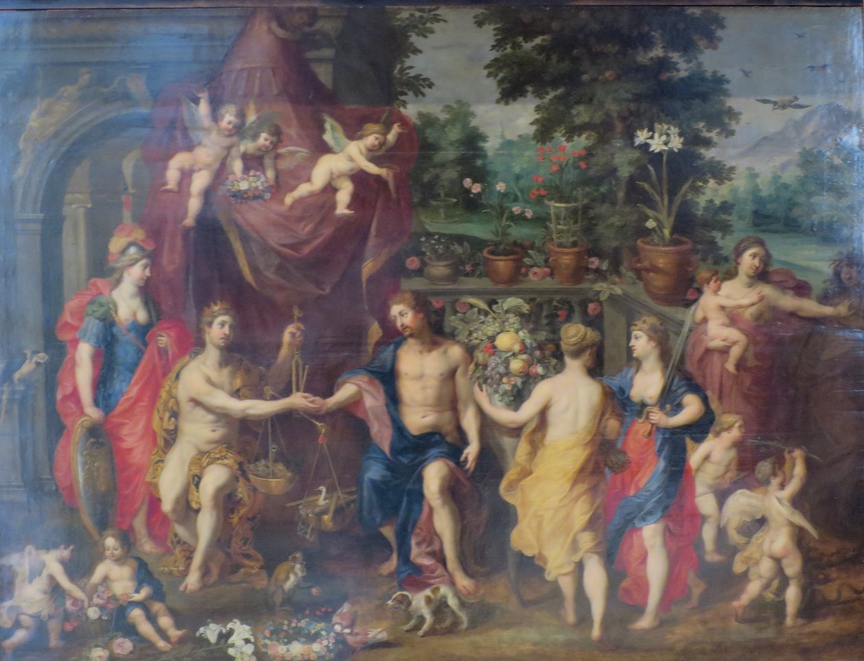 Allegory of Virtuous Life by Jan Brueghel the Younger