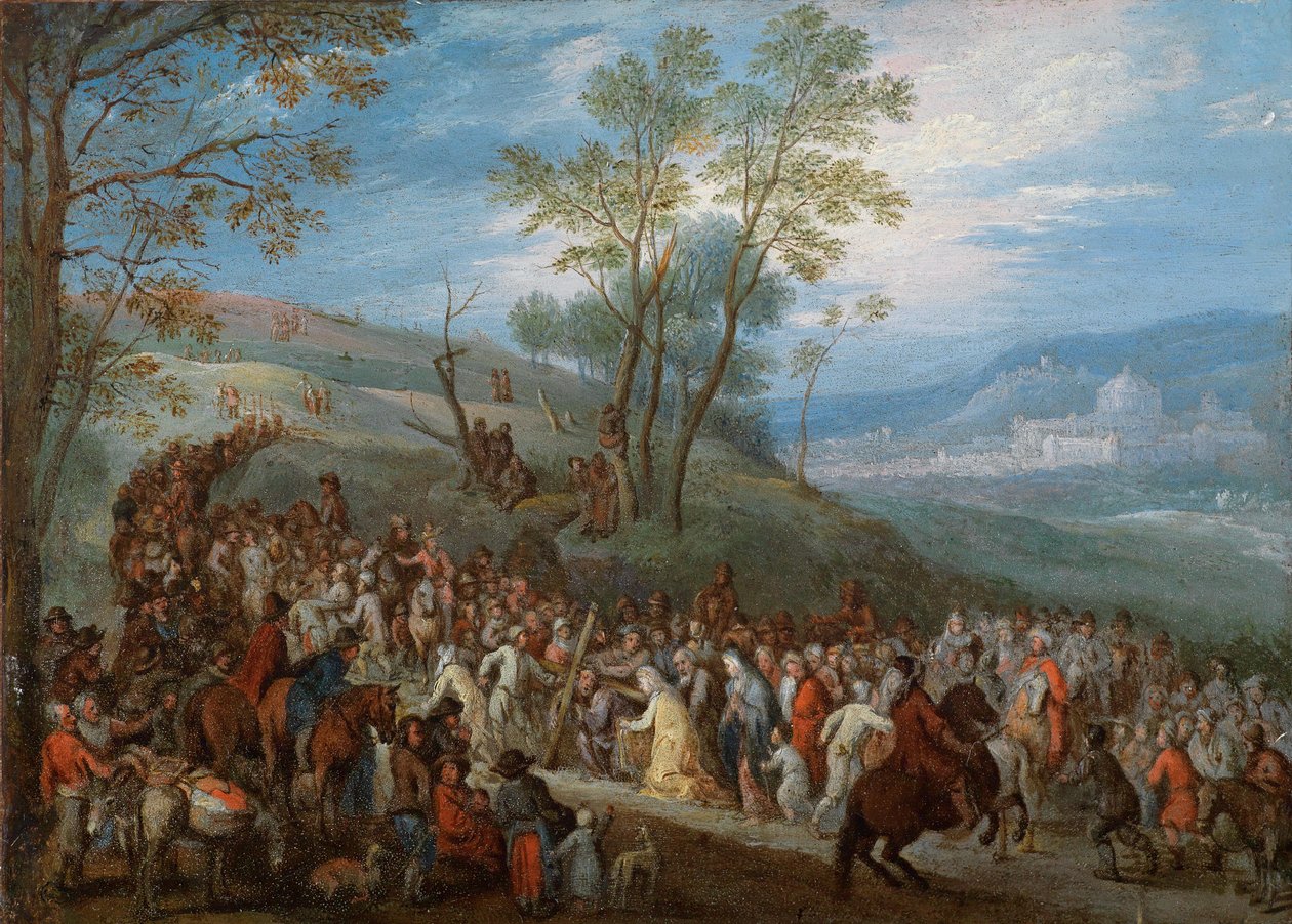 Carrying the Cross by Jan Brueghel the Younger