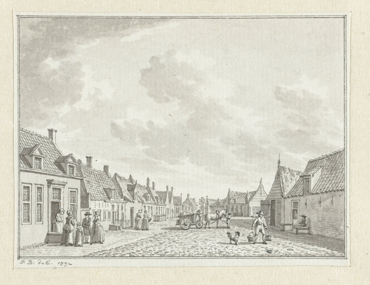 View of Zoutelande by Jan Bulthuis