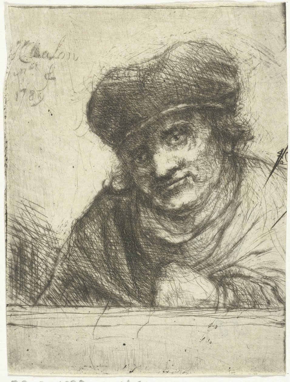 Man with Cap by Jan Chalon