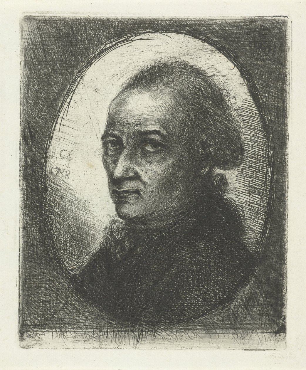 Self-Portrait of Jan Chalon by Jan Chalon