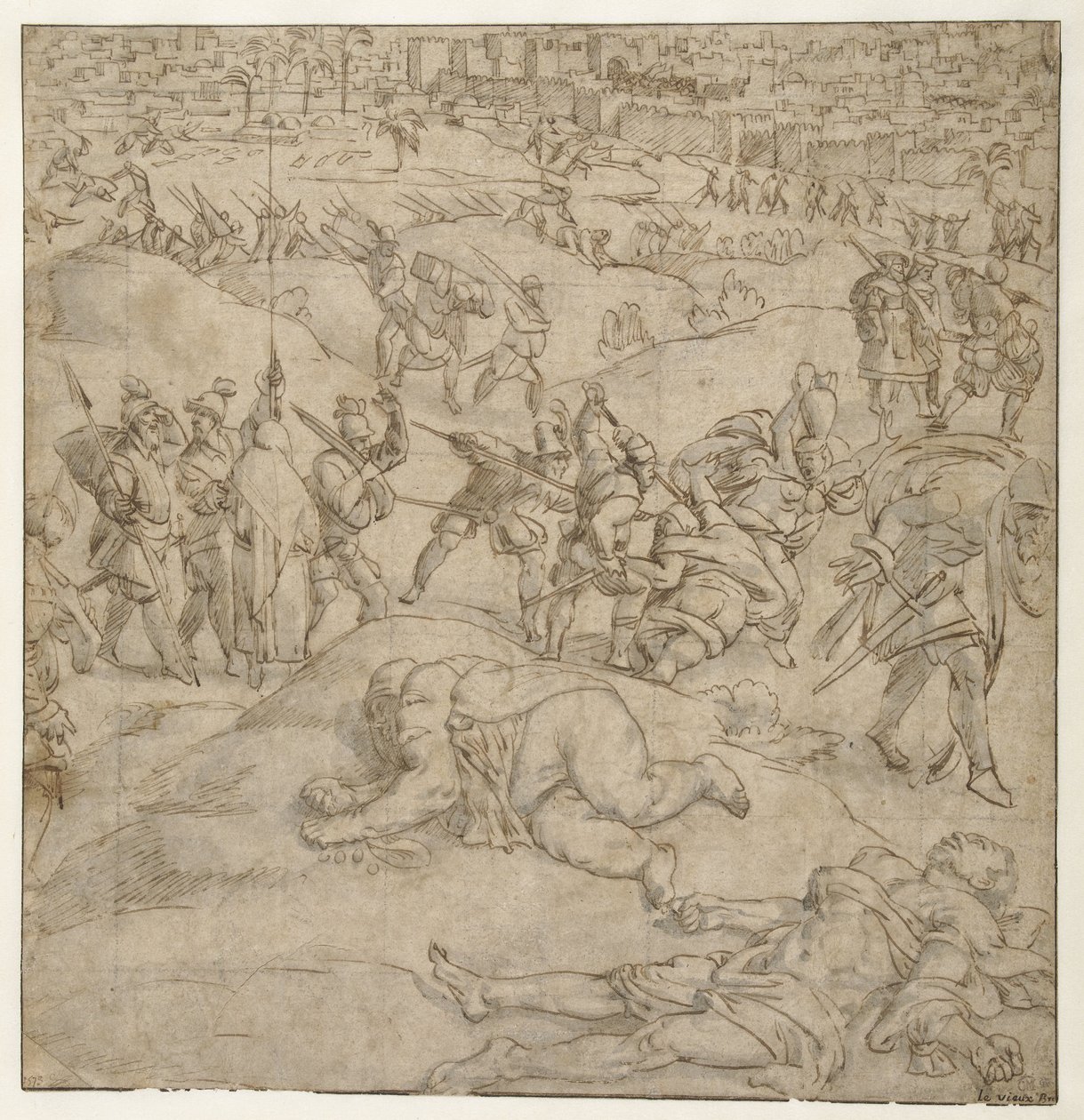 Siege of Tunis by Jan Cornelisz Vermeyen