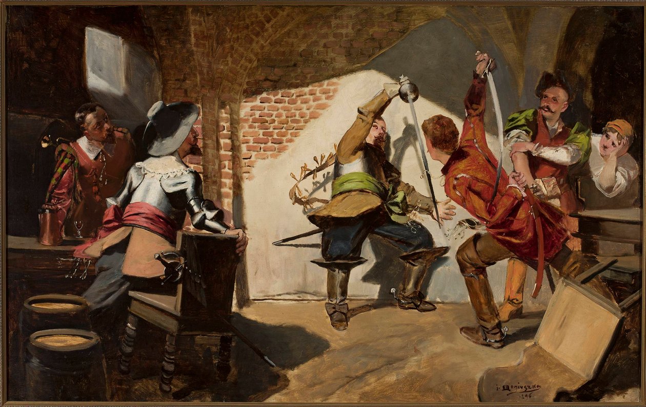 Duel in a Tavern by Jan Czesław Moniuszko