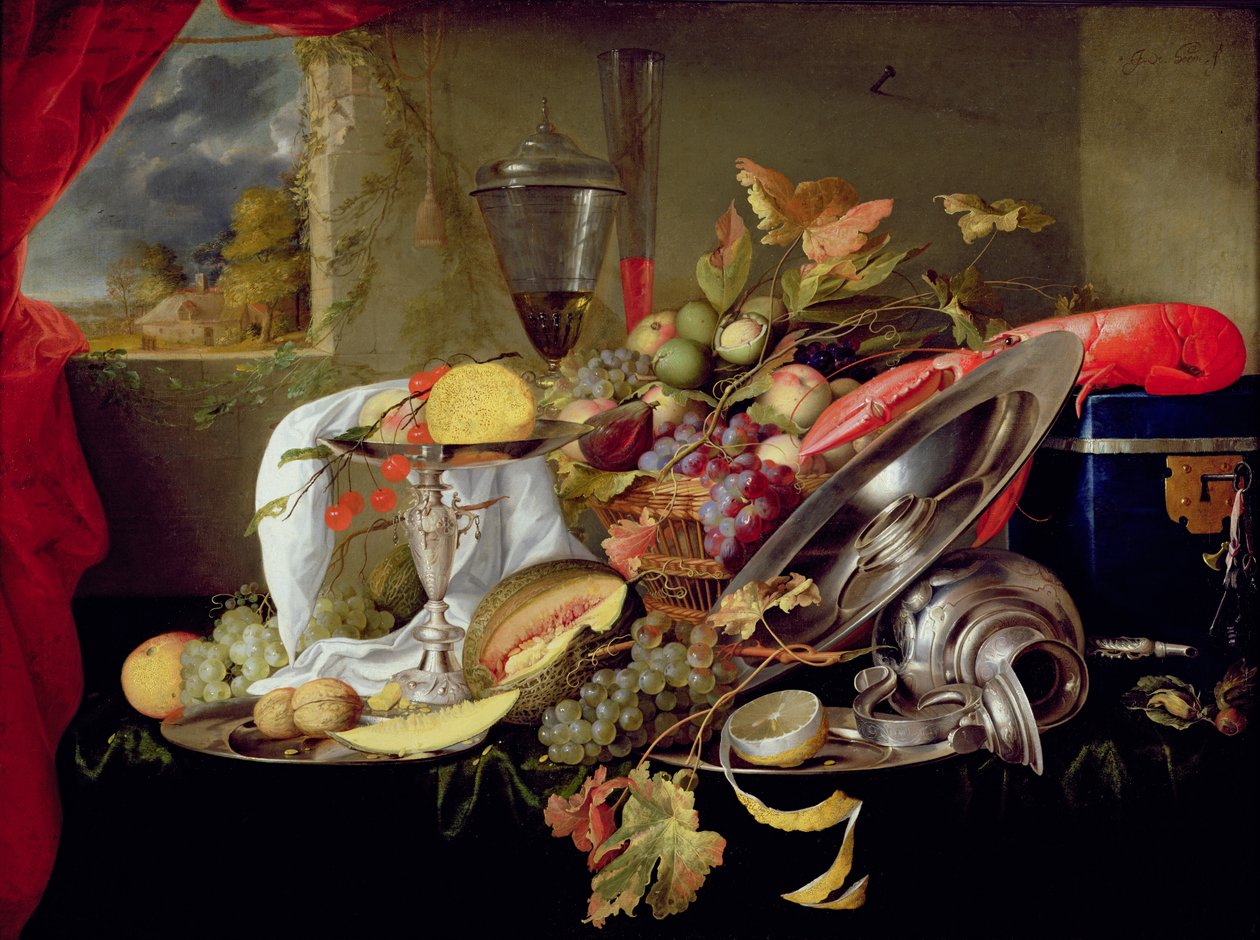 Still Life by Jan Davidsz de Heem