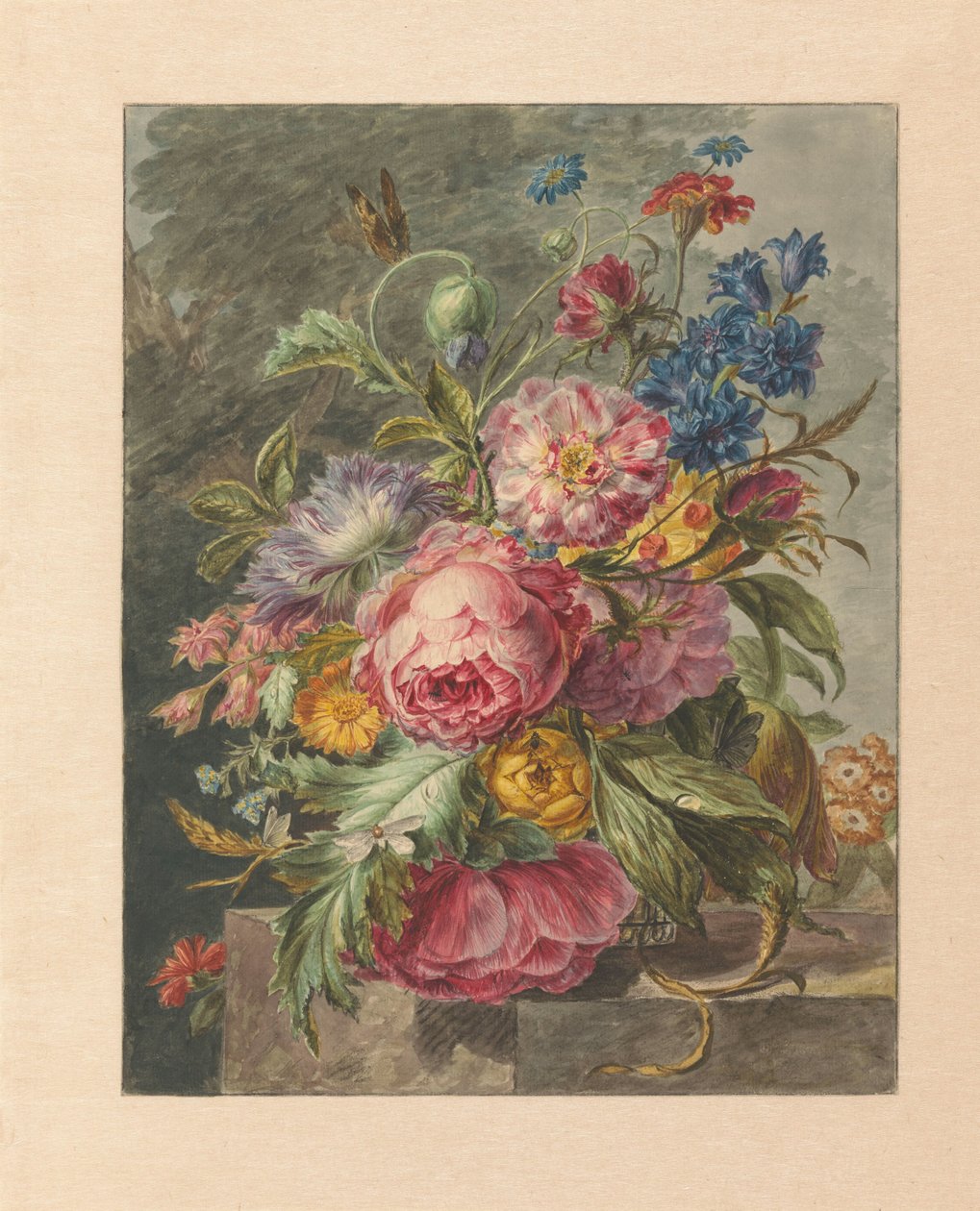 Still Life with Flowers by Jan Evert Morel (I)