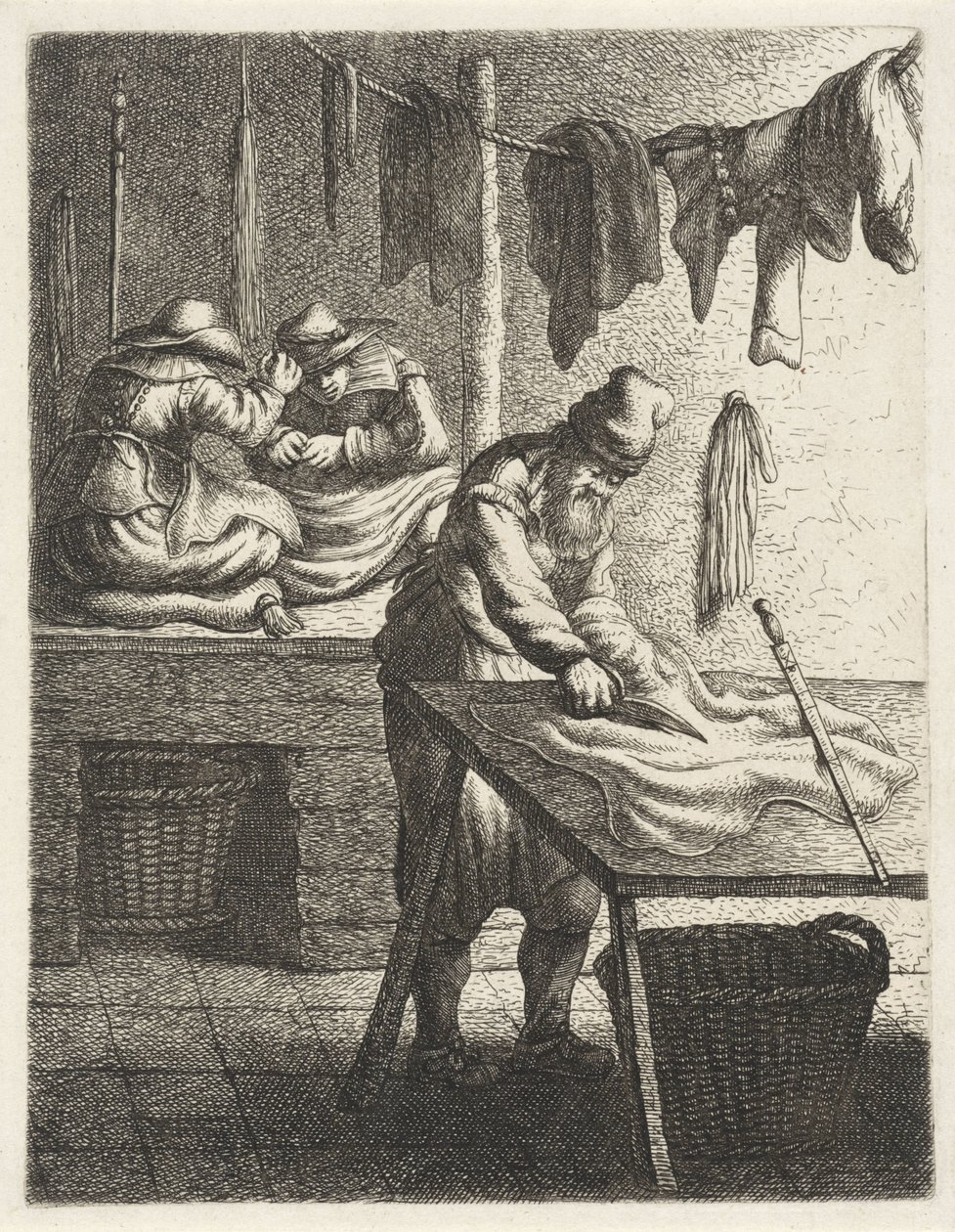 Tailor (Occupations) by Jan Gillisz. van Vliet