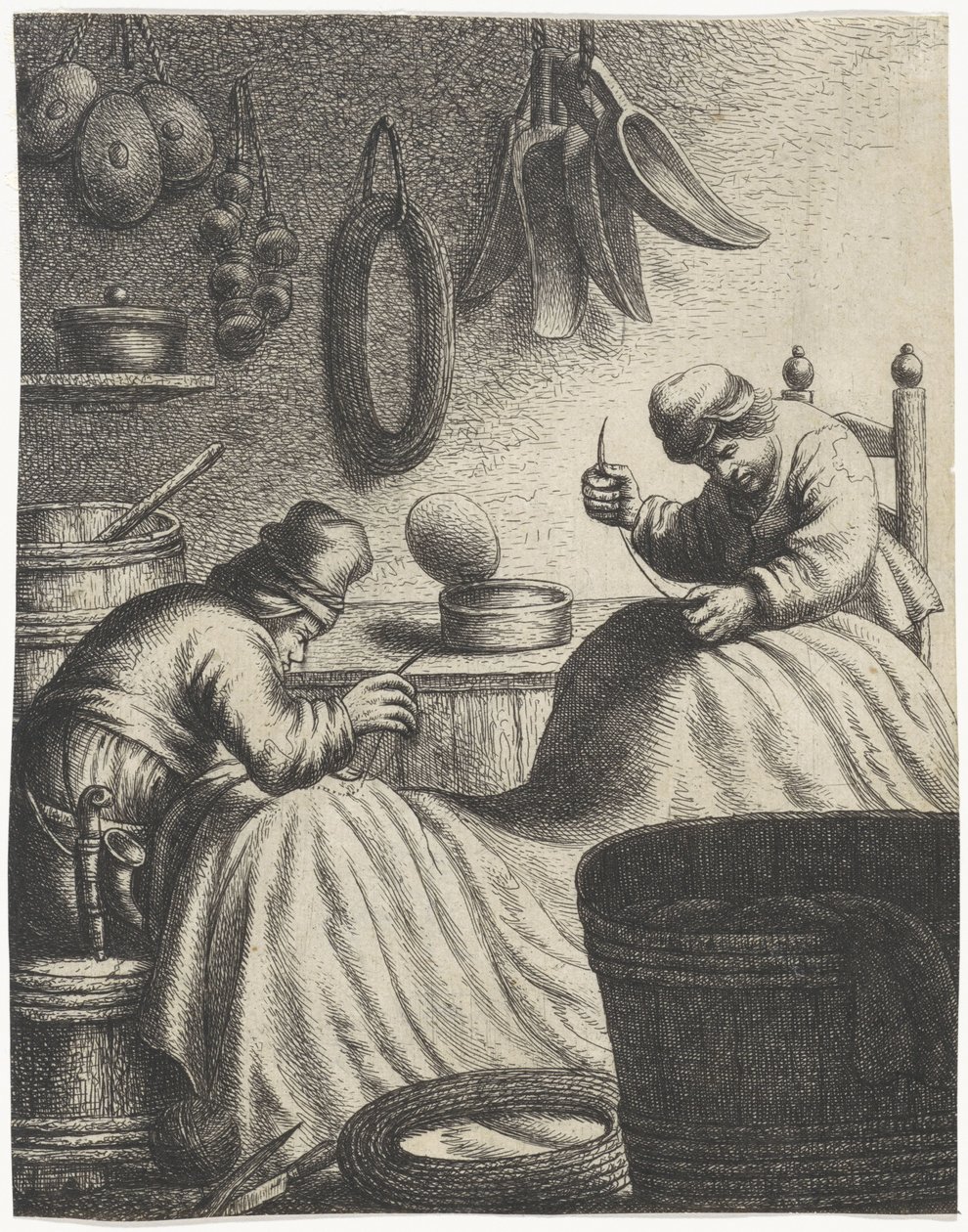 Sailmakers (Occupations) by Jan Gillisz. van Vliet