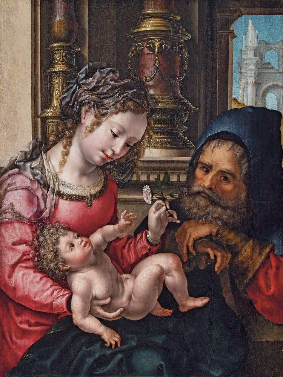 The Holy Family by Jan Gossaert