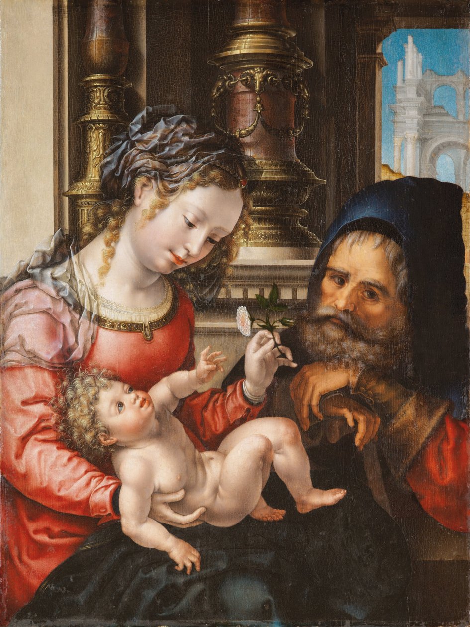 The Holy Family by Jan Gossaert